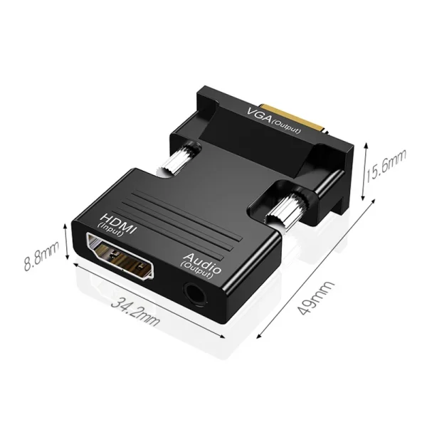 HDMI-VGA с аудиоадаптером — изображение 2